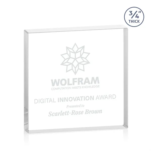 The Upton Square Award is expertly crafted from premium 3/4" thick... from ASI 84592 St Regis Group / St Regis