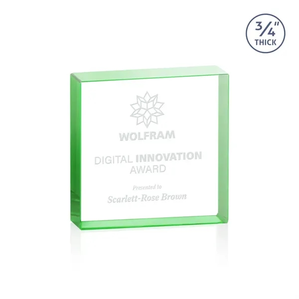 The Upton Square Award is expertly crafted from premium 3/4" thick... from ASI 84592 St Regis Group / St Regis