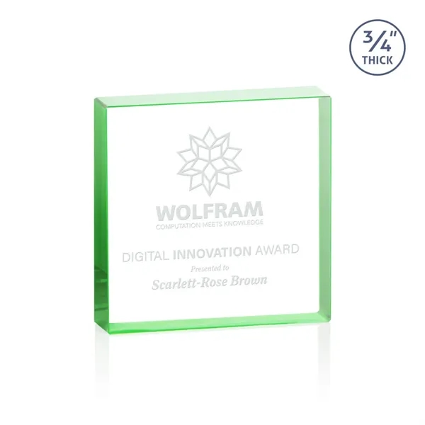 The Upton Square Award is expertly crafted from premium 3/4" thick... from ASI 84592 St Regis Group / St Regis