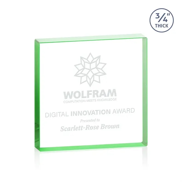 The Upton Square Award is expertly crafted from premium 3/4" thick... from ASI 84592 St Regis Group / St Regis