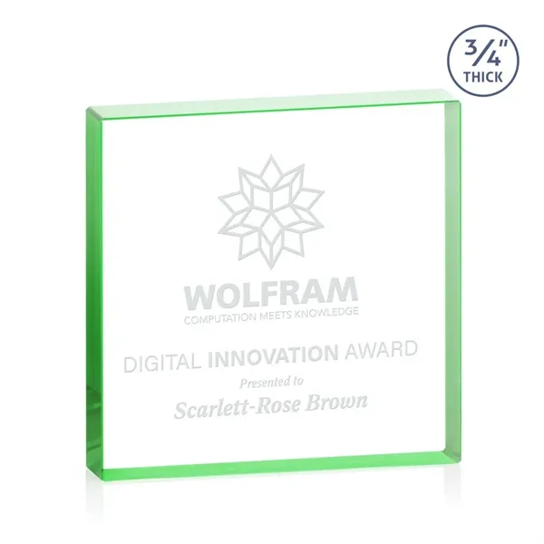 The Upton Square Award is expertly crafted from premium 3/4" thick... from ASI 84592 St Regis Group / St Regis