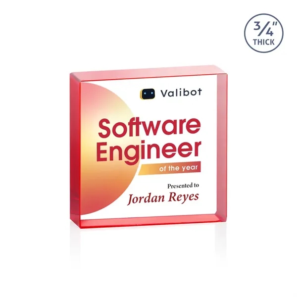 The VividPrint™ Upton Square Award is expertly crafted from premium 3/4"... from ASI 84592 St Regis Group / St Regis