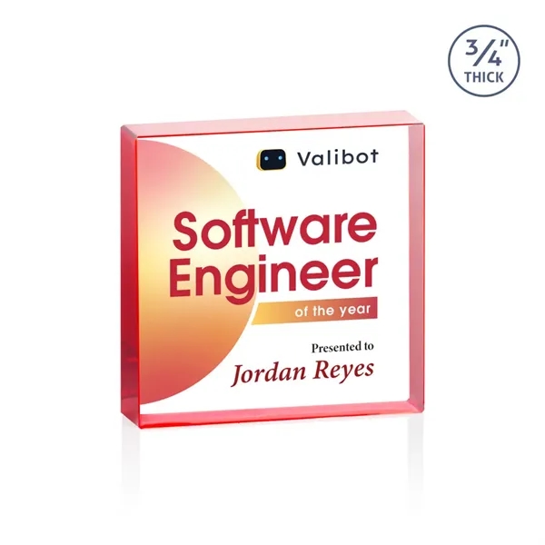 The VividPrint™ Upton Square Award is expertly crafted from premium 3/4"... from ASI 84592 St Regis Group / St Regis