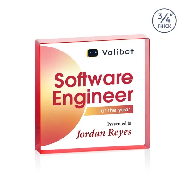 The VividPrint™ Upton Square Award is expertly crafted from premium 3/4"... from ASI 84592 St Regis Group / St Regis