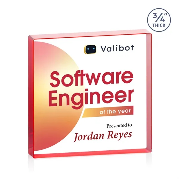 The VividPrint™ Upton Square Award is expertly crafted from premium 3/4"... from ASI 84592 St Regis Group / St Regis