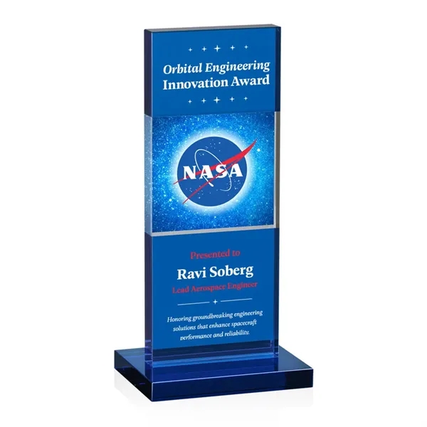 A sharply contrasting award, the Basilia intersects deep black or blue... from ASI 84592 St Regis Group / St Regis