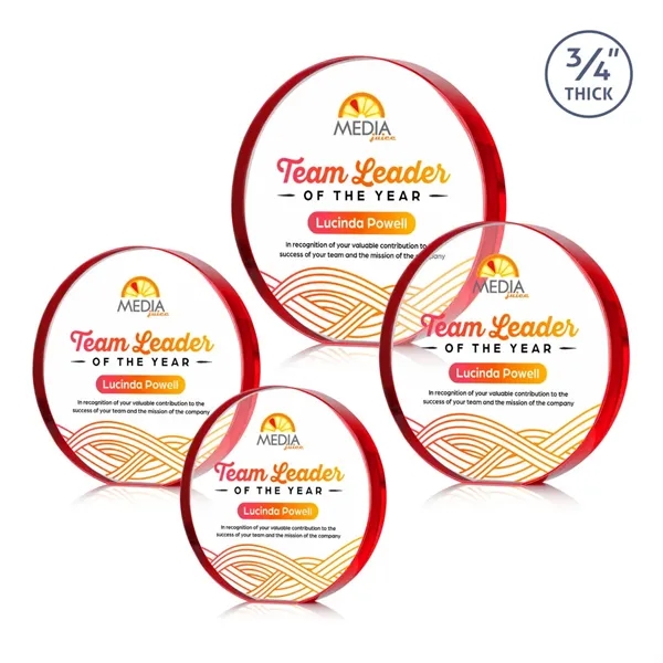 Gainsborough VividPrint™ Award - Red... from ASI 84592 St Regis Group / St Regis