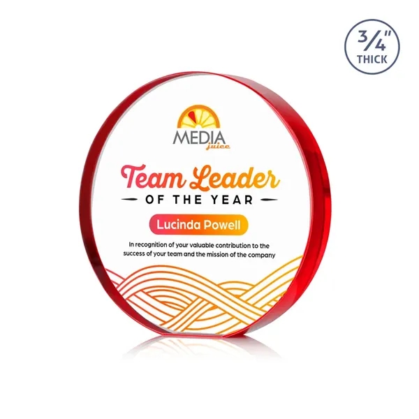 Gainsborough VividPrint™ Award - Red... from ASI 84592 St Regis Group / St Regis