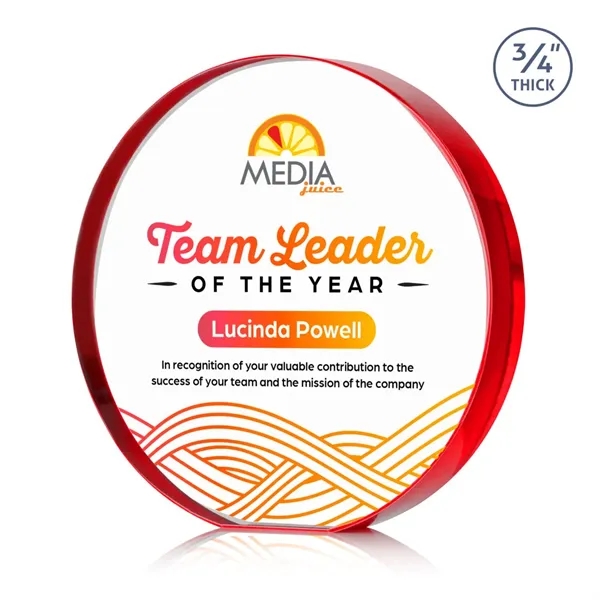 Gainsborough VividPrint™ Award - Red... from ASI 84592 St Regis Group / St Regis