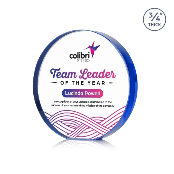 Gainsborough VividPrint™ Award - Blue... from ASI 84592 St Regis Group / St Regis