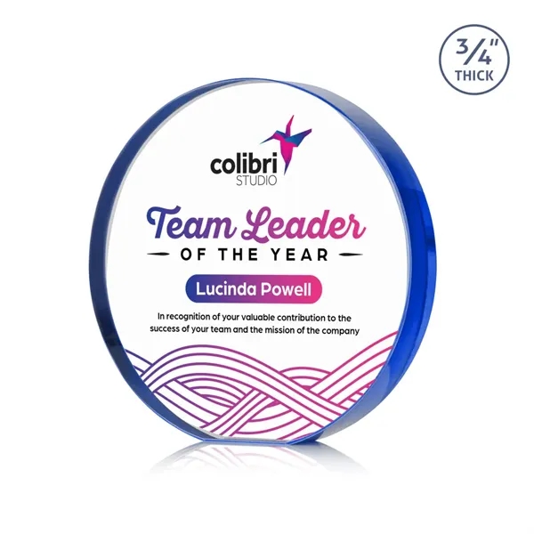 Gainsborough VividPrint™ Award - Blue... from ASI 84592 St Regis Group / St Regis