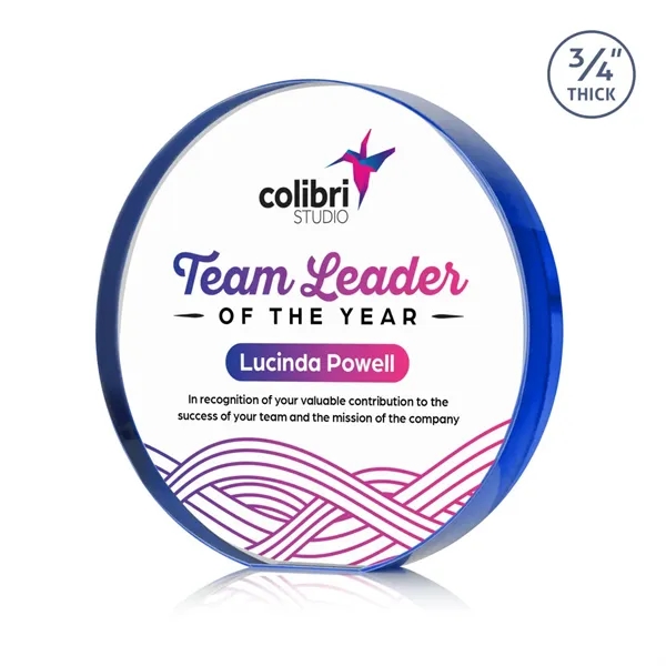 Gainsborough VividPrint™ Award - Blue... from ASI 84592 St Regis Group / St Regis