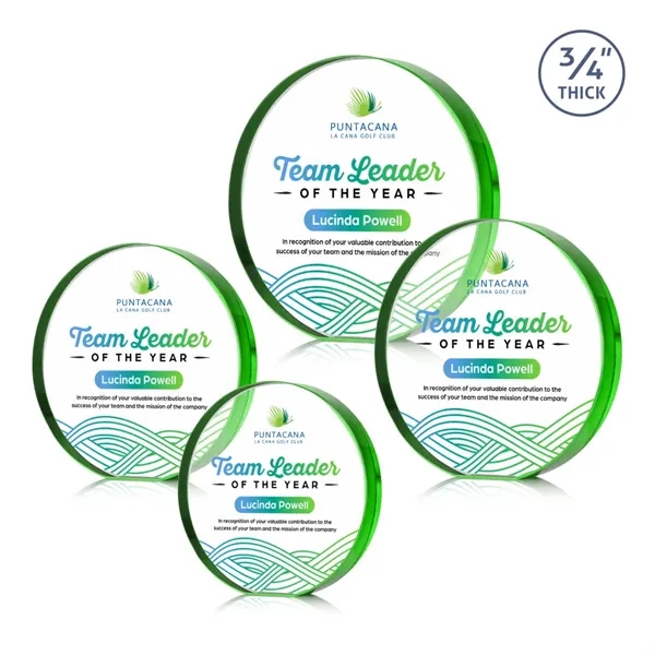 Gainsborough VividPrint™ Award - Green... from ASI 84592 St Regis Group / St Regis