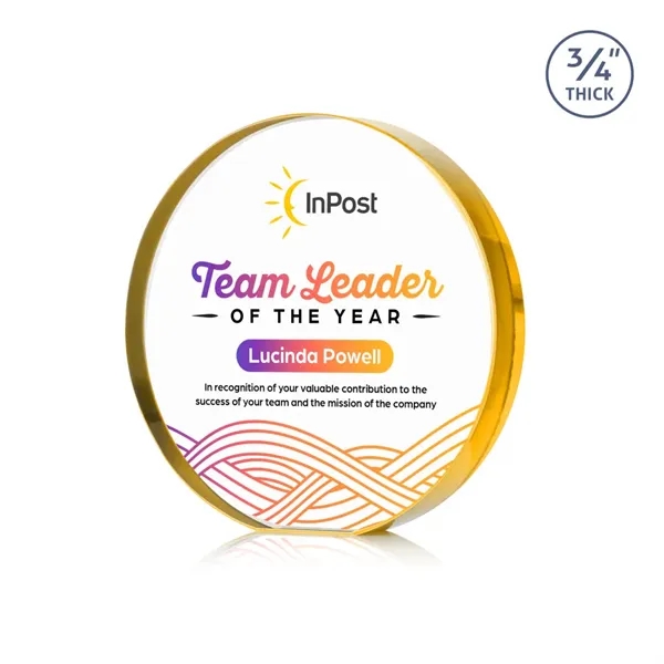 Gainsborough VividPrint™ Award - Gold... from ASI 84592 St Regis Group / St Regis