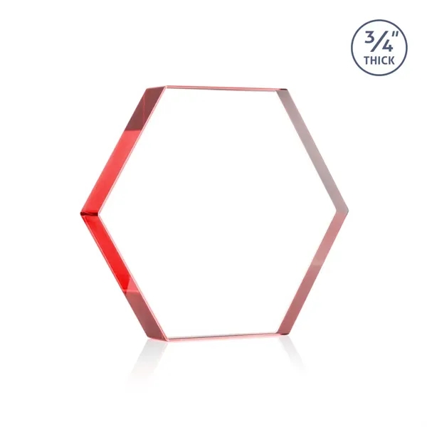 The Gilford Hexagon VividPrint™ Award is crafted from premium starfire crystal,... from ASI 84592 St Regis Group / St Regis