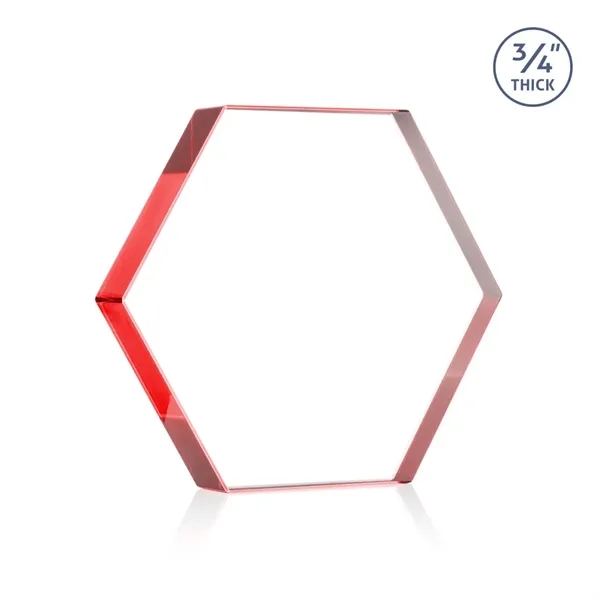 The Gilford Hexagon VividPrint™ Award is crafted from premium starfire crystal,... from ASI 84592 St Regis Group / St Regis