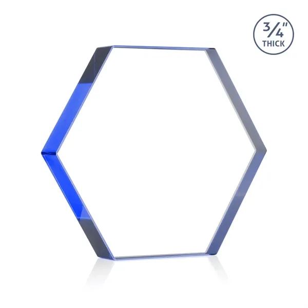 The Gilford Hexagon VividPrint™ Award is crafted from premium starfire crystal,... from ASI 84592 St Regis Group / St Regis