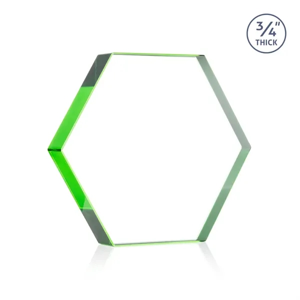 The Gilford Hexagon VividPrint™ Award is crafted from premium starfire crystal,... from ASI 84592 St Regis Group / St Regis