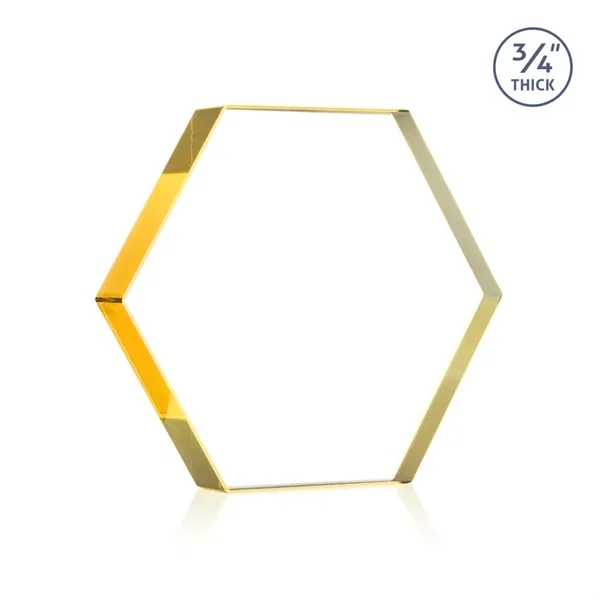 The Gilford Hexagon VividPrint™ Award is crafted from premium starfire crystal,... from ASI 84592 St Regis Group / St Regis