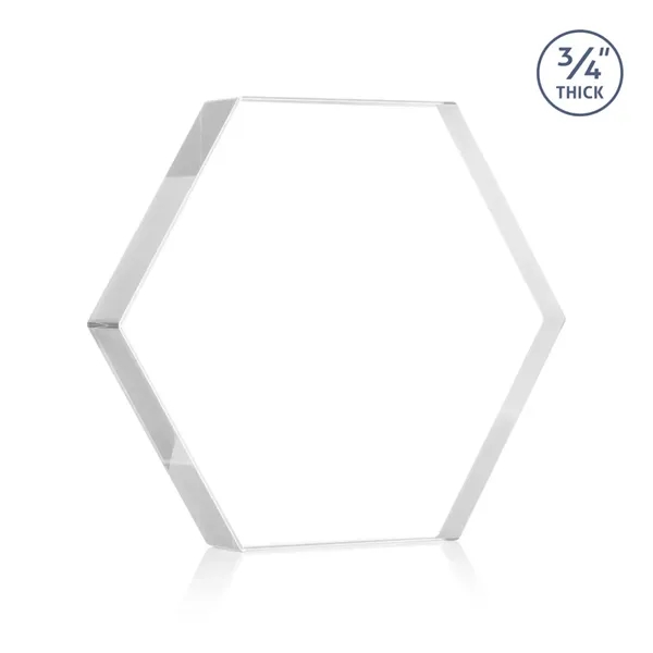 The Gilford Hexagon VividPrint™ Award is crafted from premium starfire crystal,... from ASI 84592 St Regis Group / St Regis