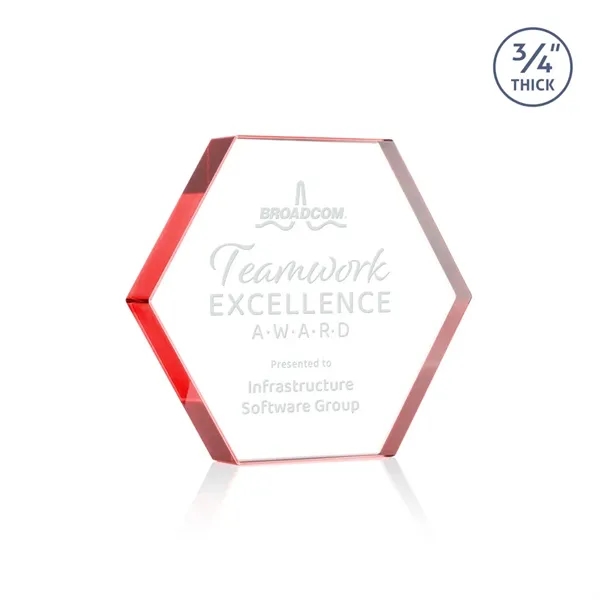 The Gilford Hexagon Award is crafted from premium starfire crystal, featuring... from ASI 84592 St Regis Group / St Regis
