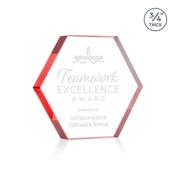 The Gilford Hexagon Award is crafted from premium starfire crystal, featuring... from ASI 84592 St Regis Group / St Regis