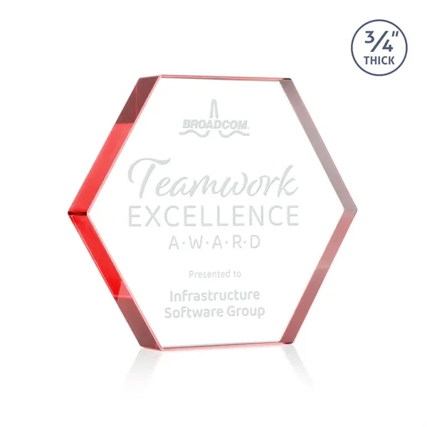 The Gilford Hexagon Award is crafted from premium starfire crystal, featuring... from ASI 84592 St Regis Group / St Regis