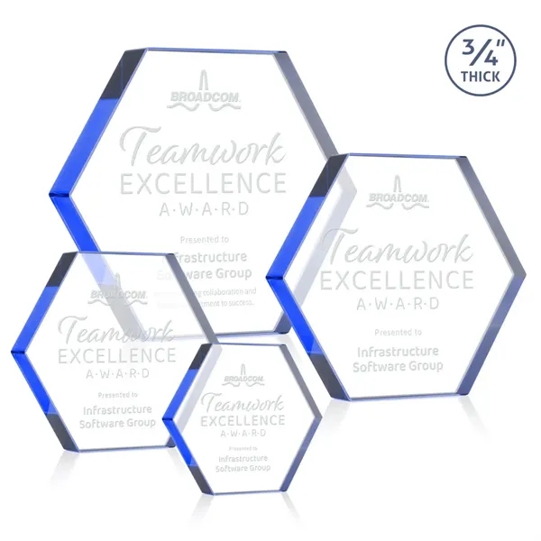 The Gilford Hexagon Award is crafted from premium starfire crystal, featuring... from ASI 84592 St Regis Group / St Regis
