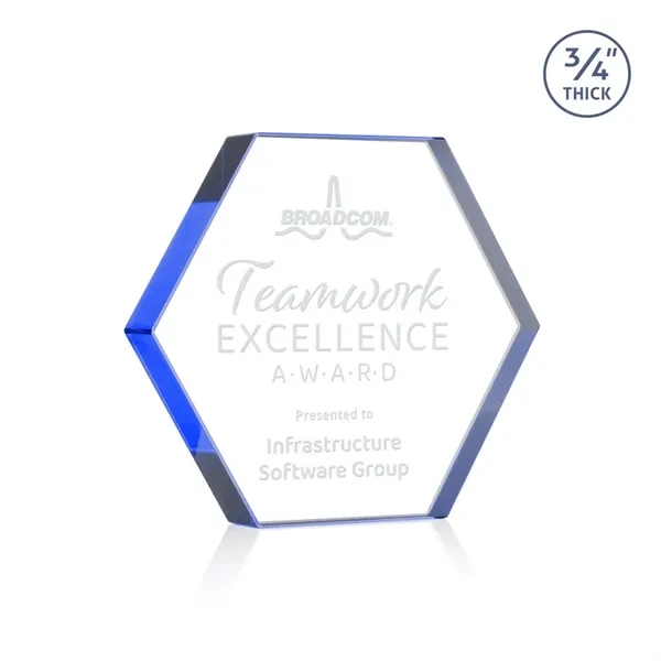 The Gilford Hexagon Award is crafted from premium starfire crystal, featuring... from ASI 84592 St Regis Group / St Regis