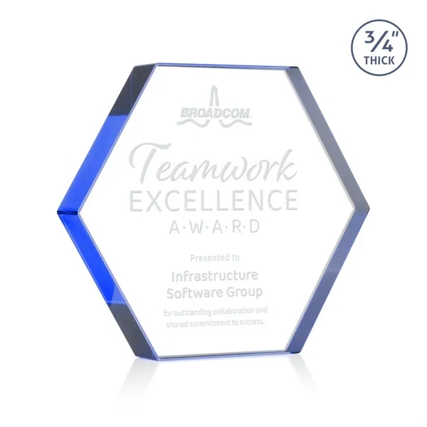 The Gilford Hexagon Award is crafted from premium starfire crystal, featuring... from ASI 84592 St Regis Group / St Regis