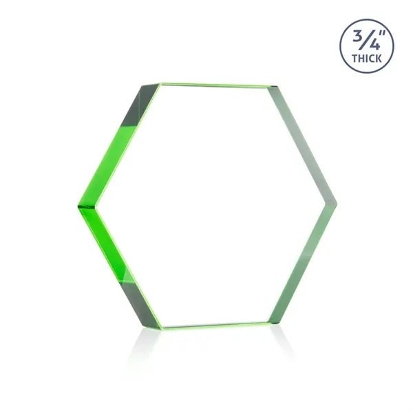 The Gilford Hexagon Award is crafted from premium starfire crystal, featuring... from ASI 84592 St Regis Group / St Regis