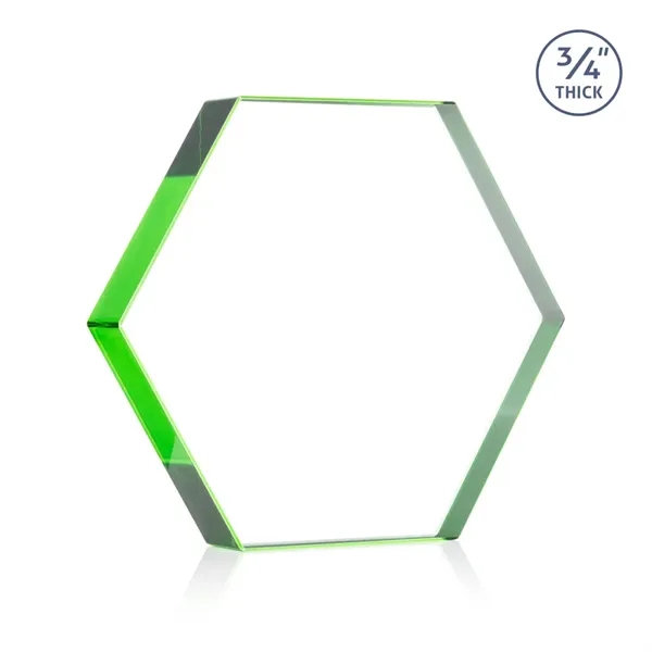 The Gilford Hexagon Award is crafted from premium starfire crystal, featuring... from ASI 84592 St Regis Group / St Regis