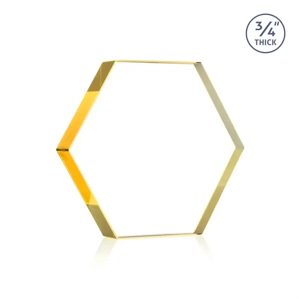 The Gilford Hexagon Award is crafted from premium starfire crystal, featuring... from ASI 84592 St Regis Group / St Regis