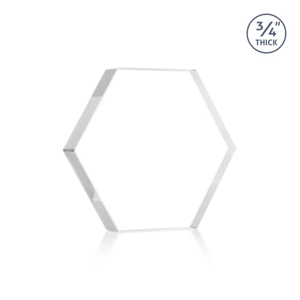 The Gilford Hexagon Award is crafted from premium starfire crystal, featuring... from ASI 84592 St Regis Group / St Regis