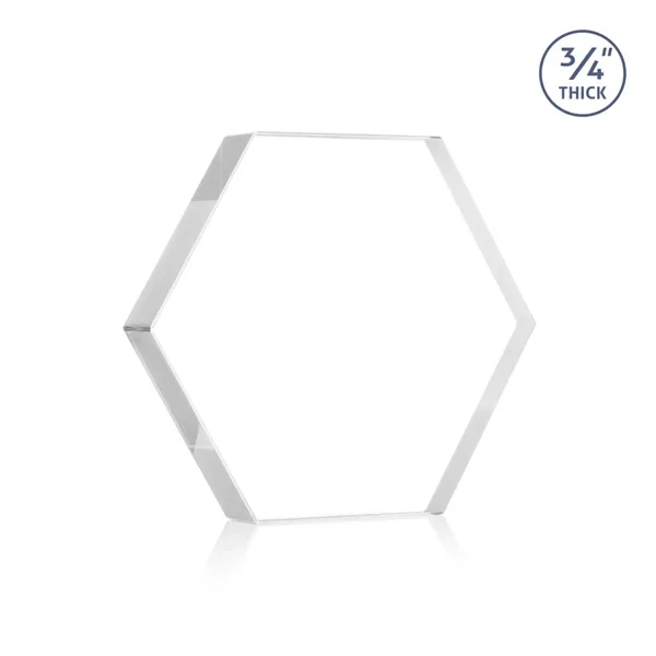 The Gilford Hexagon Award is crafted from premium starfire crystal, featuring... from ASI 84592 St Regis Group / St Regis