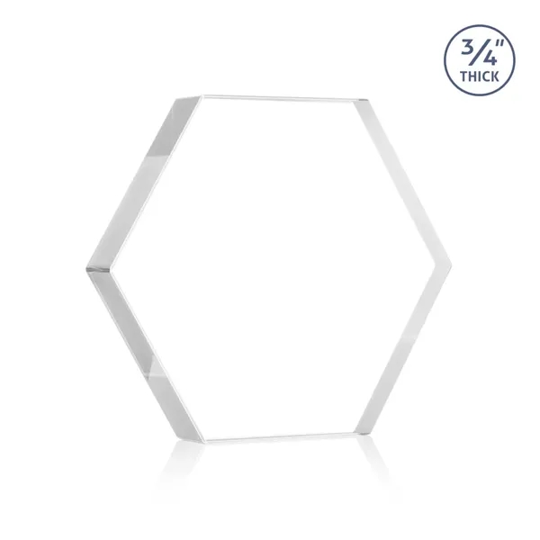 The Gilford Hexagon Award is crafted from premium starfire crystal, featuring... from ASI 84592 St Regis Group / St Regis