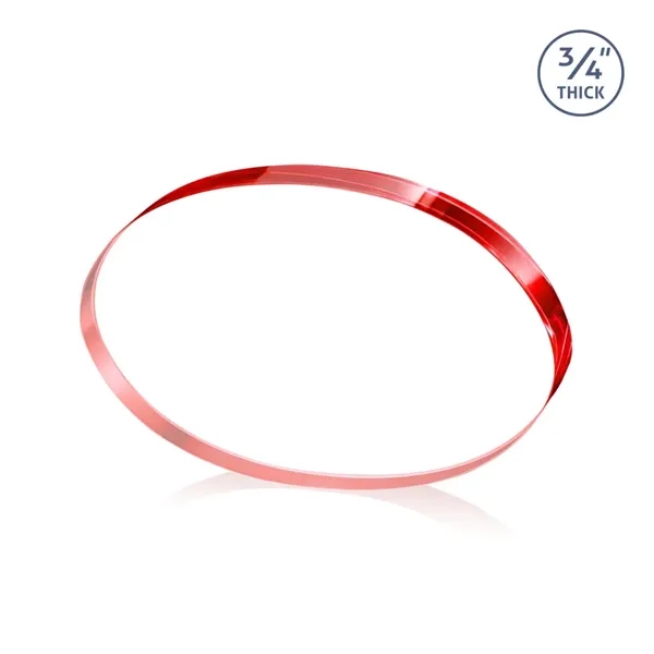 The Baldus Oval VividPrint™ Award is crafted from premium starfire crystal,... from ASI 84592 St Regis Group / St Regis