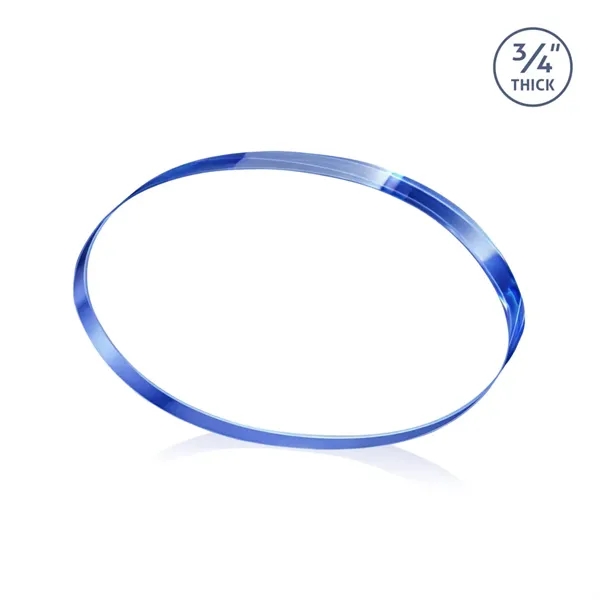 The Baldus Oval VividPrint™ Award is crafted from premium starfire crystal,... from ASI 84592 St Regis Group / St Regis