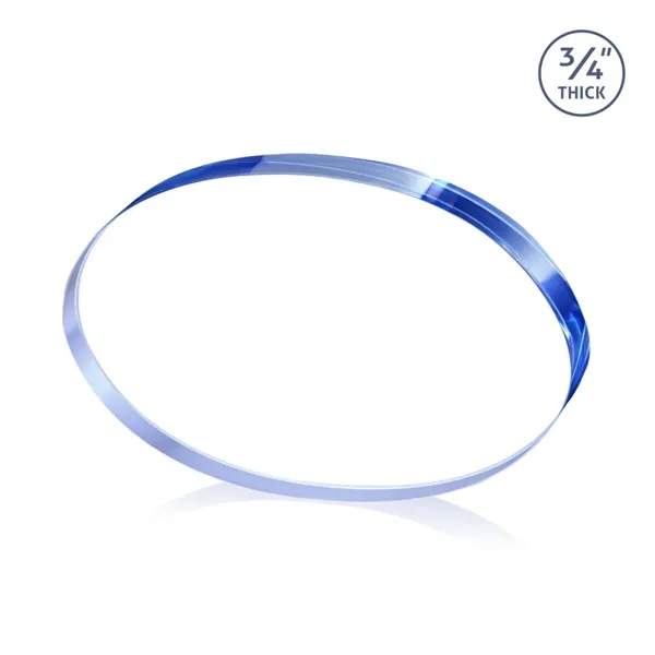 The Baldus Oval VividPrint™ Award is crafted from premium starfire crystal,... from ASI 84592 St Regis Group / St Regis