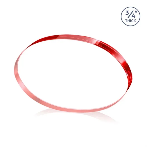 The Baldus Oval Award is crafted from premium starfire crystal, featuring... from ASI 84592 St Regis Group / St Regis