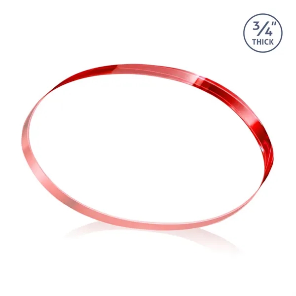 The Baldus Oval Award is crafted from premium starfire crystal, featuring... from ASI 84592 St Regis Group / St Regis