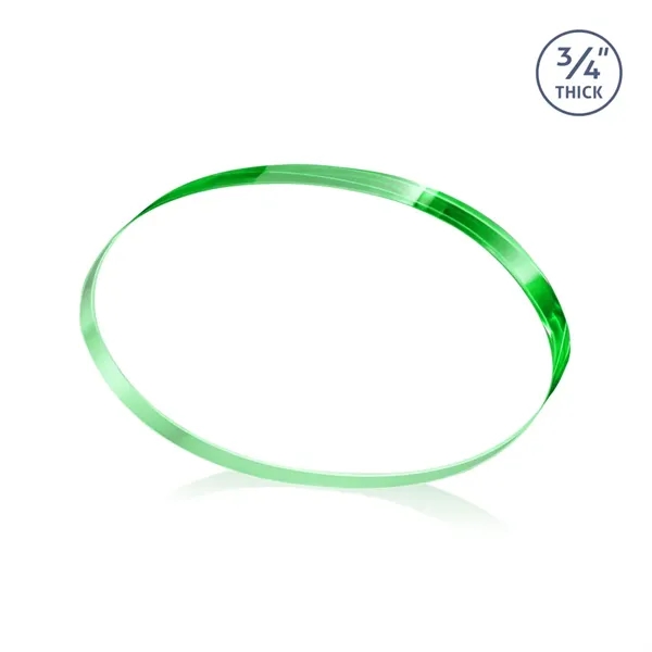 The Baldus Oval Award is crafted from premium starfire crystal, featuring... from ASI 84592 St Regis Group / St Regis