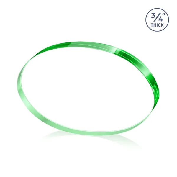 The Baldus Oval Award is crafted from premium starfire crystal, featuring... from ASI 84592 St Regis Group / St Regis