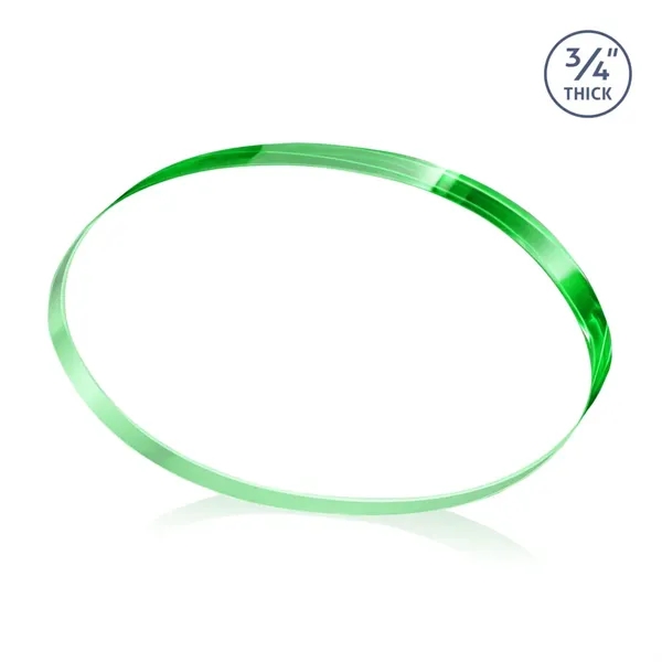 The Baldus Oval Award is crafted from premium starfire crystal, featuring... from ASI 84592 St Regis Group / St Regis