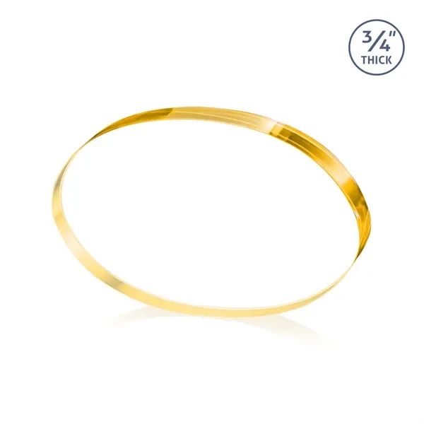 The Baldus Oval Award is crafted from premium starfire crystal, featuring... from ASI 84592 St Regis Group / St Regis