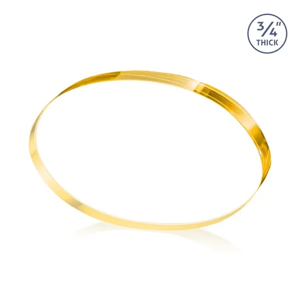 The Baldus Oval Award is crafted from premium starfire crystal, featuring... from ASI 84592 St Regis Group / St Regis