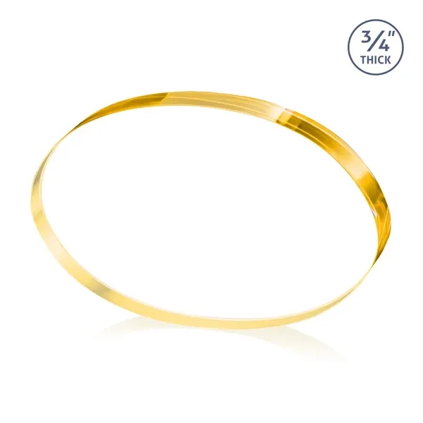 The Baldus Oval Award is crafted from premium starfire crystal, featuring... from ASI 84592 St Regis Group / St Regis