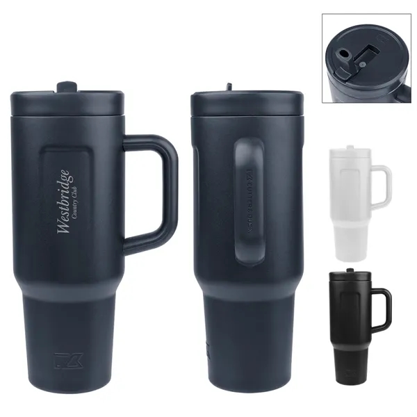 40 Oz. Cutter & Buck® Recycled Stainless Steel Tumbler... from ASI 61125 Hit Promotional Products / Hit®