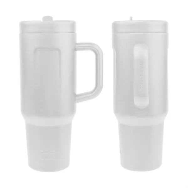 40 Oz. Cutter & Buck® Recycled Stainless Steel Tumbler... from ASI 61125 Hit Promotional Products / Hit®