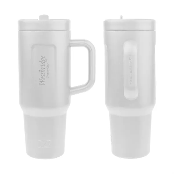 40 Oz. Cutter & Buck® Recycled Stainless Steel Tumbler... from ASI 61125 Hit Promotional Products / Hit®